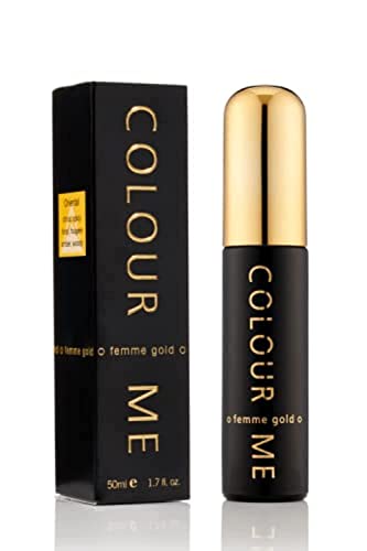 Colour Me Gold Femme - Fragrance for Women - 50ml Parfum de Toilette, by Milton-Lloyd