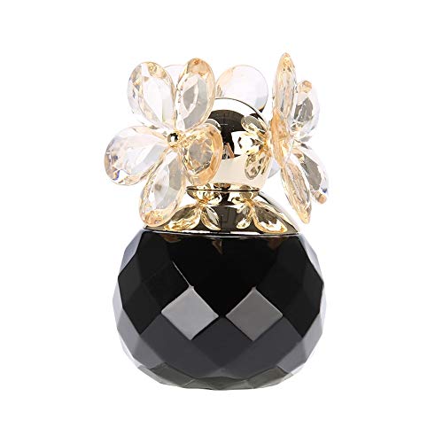 Fragancia de 60 ml para mujer, fragancias de madera de larga duración Lady Perfume Flower(black)