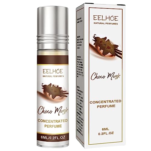 Perfume Choco Almizcle 6ml | perfume Choco Musk 100 | Al Rehab para hombres y mujeres | almizcle chocolate | Perfume árabe | Fragancia ligera seducción larga duración.